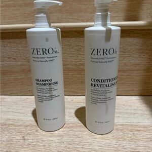 ZERO% Shampoo and Conditioner Set